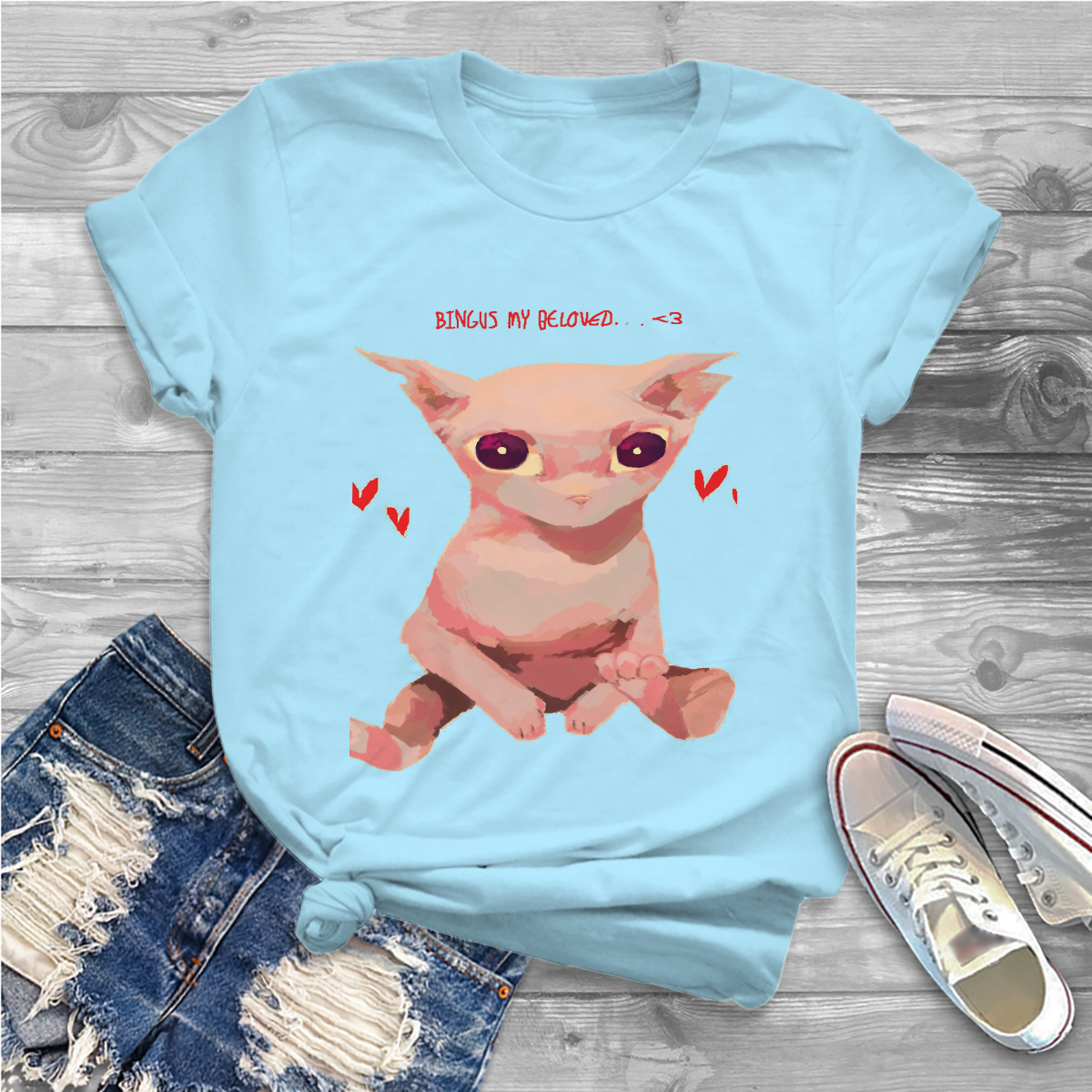 Bingus My Beloved 100% Cotton TShirts Anime Distinctive 4XL 5XL Woman's T  Shirt Funny Tops Size S 6XL|T-Shirts| - AliExpress