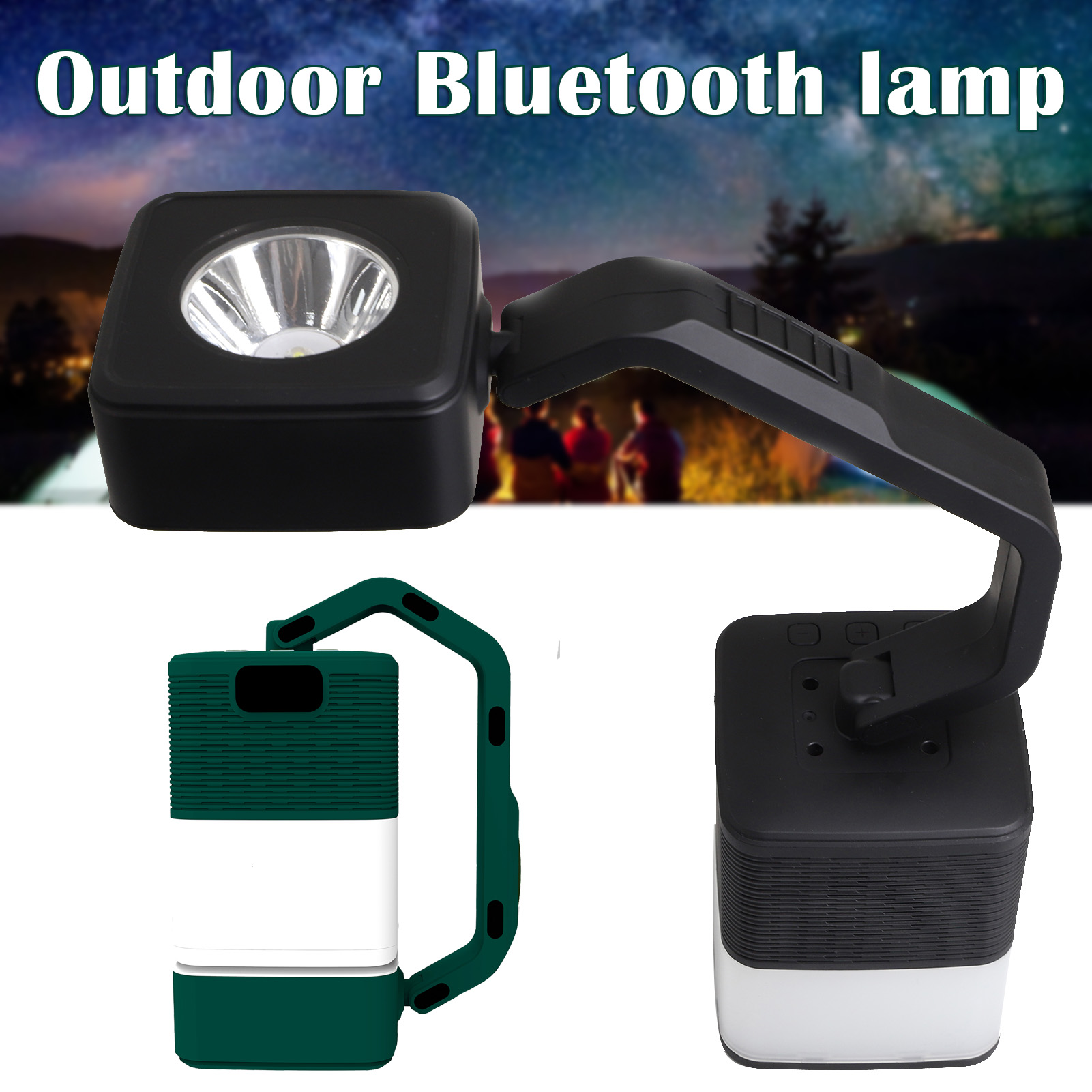 Alto-falante sem Fio Alto-falante sem Fio ao ar Livre com Luzes de Tira Led ao Redor Portátil Cores Bluetooth Impermeável Melhor Baixo ao ar 2 Ipx7 3 Cheap Ferram. atividade ar livre