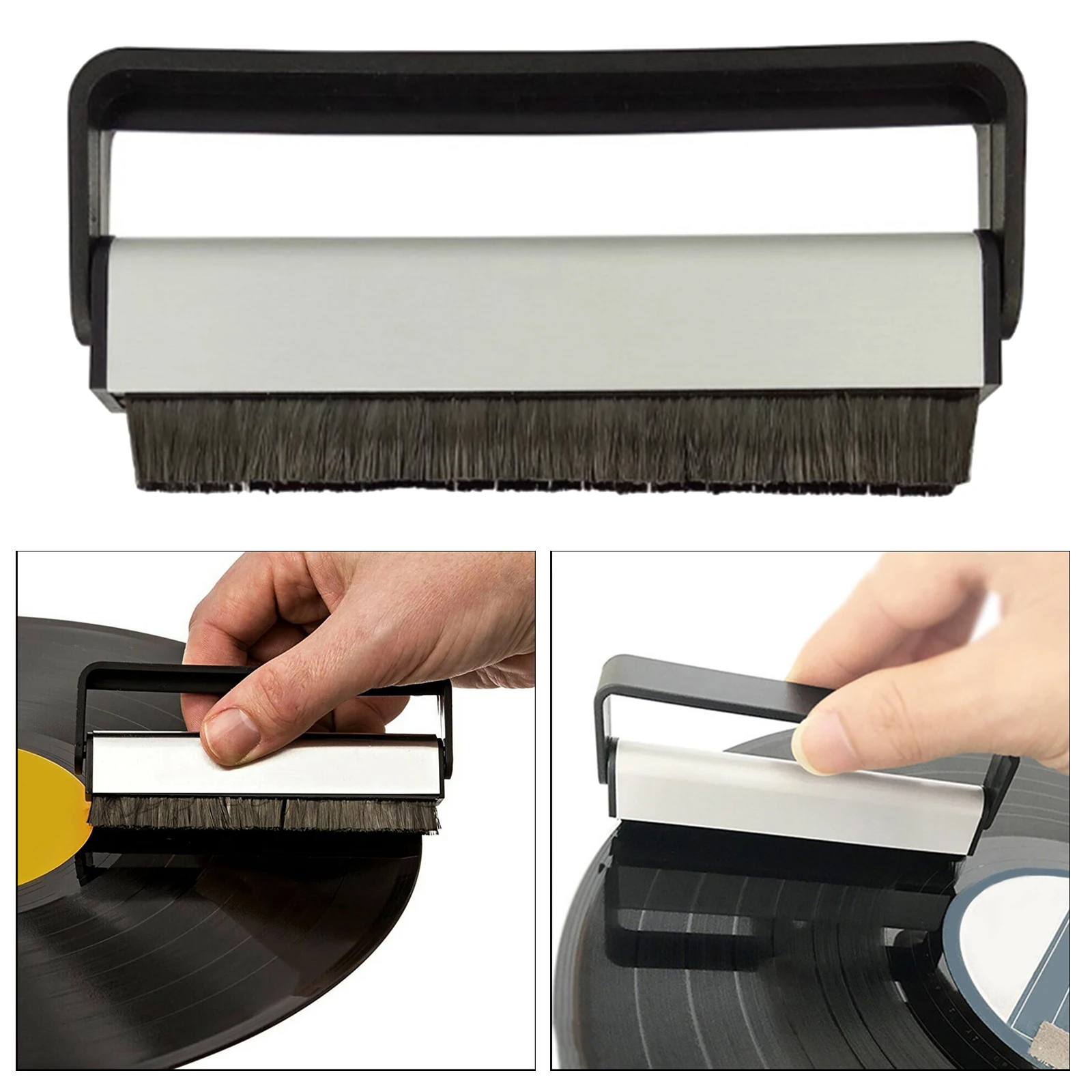 Anti-static Vinyl Record Cleaner High Quality Convenient for Turntable LP Phonograph Dust Removal