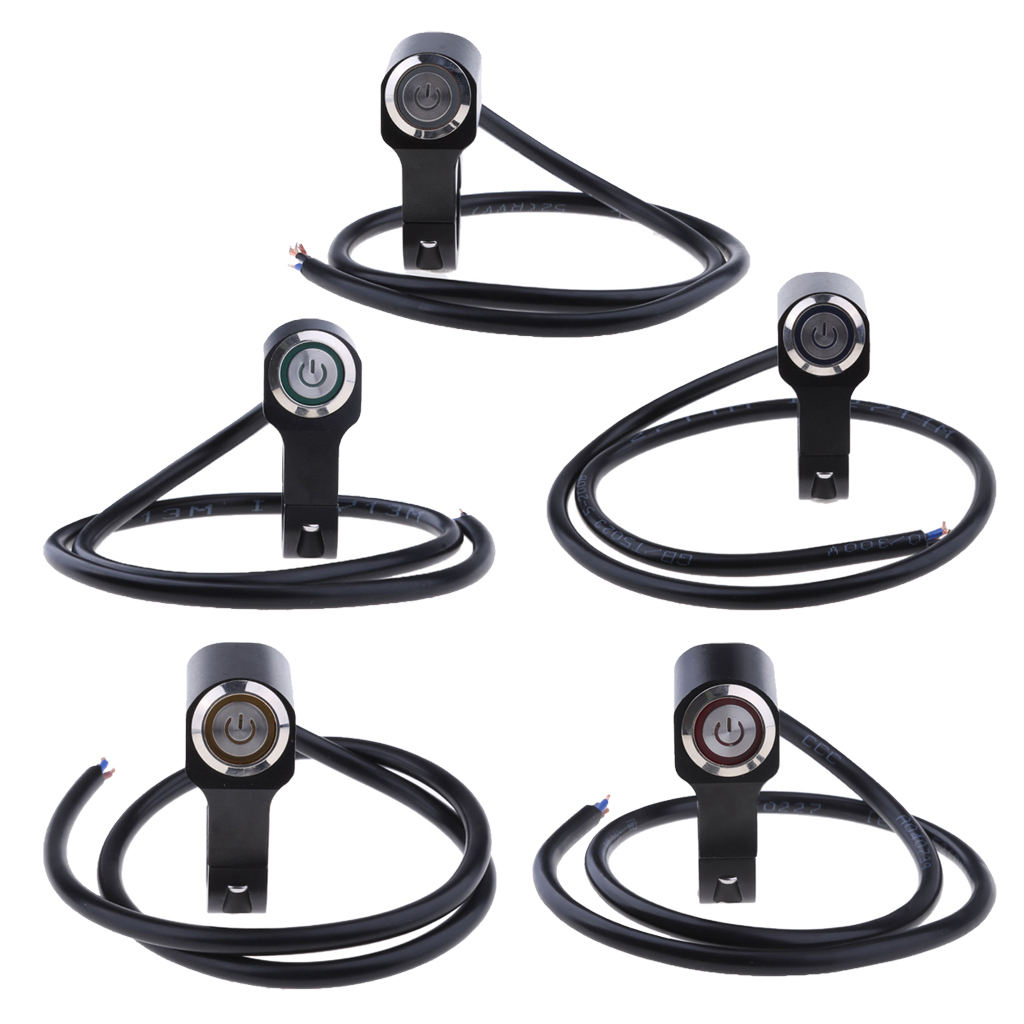 Motorcycle Scooter  Handlebar Headlight Switch For 25mm 1