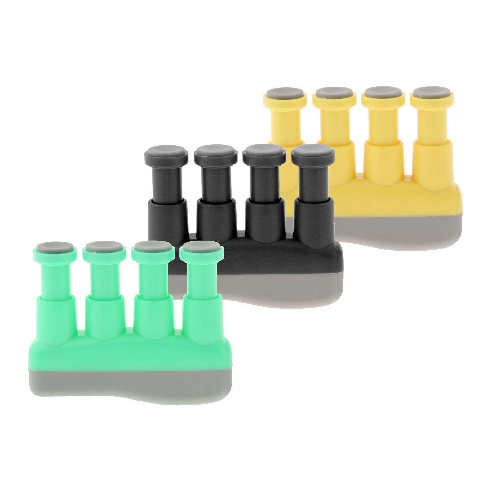 Piano Guitar Finger Exerciser, Hand Strengthener Trainer Tension Exerciser Grip Musical Instrument Accessory