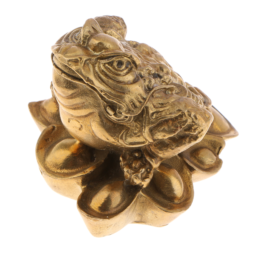 Feng Shui Money Lucky Fortune Wealth Chinese For Frog Toad Coin Home Shop Office Table Decoration