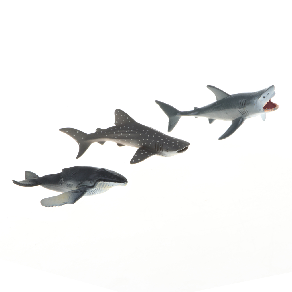 12x Plastic Marine Animal Model Figures Kids Educational Science Nature Toy