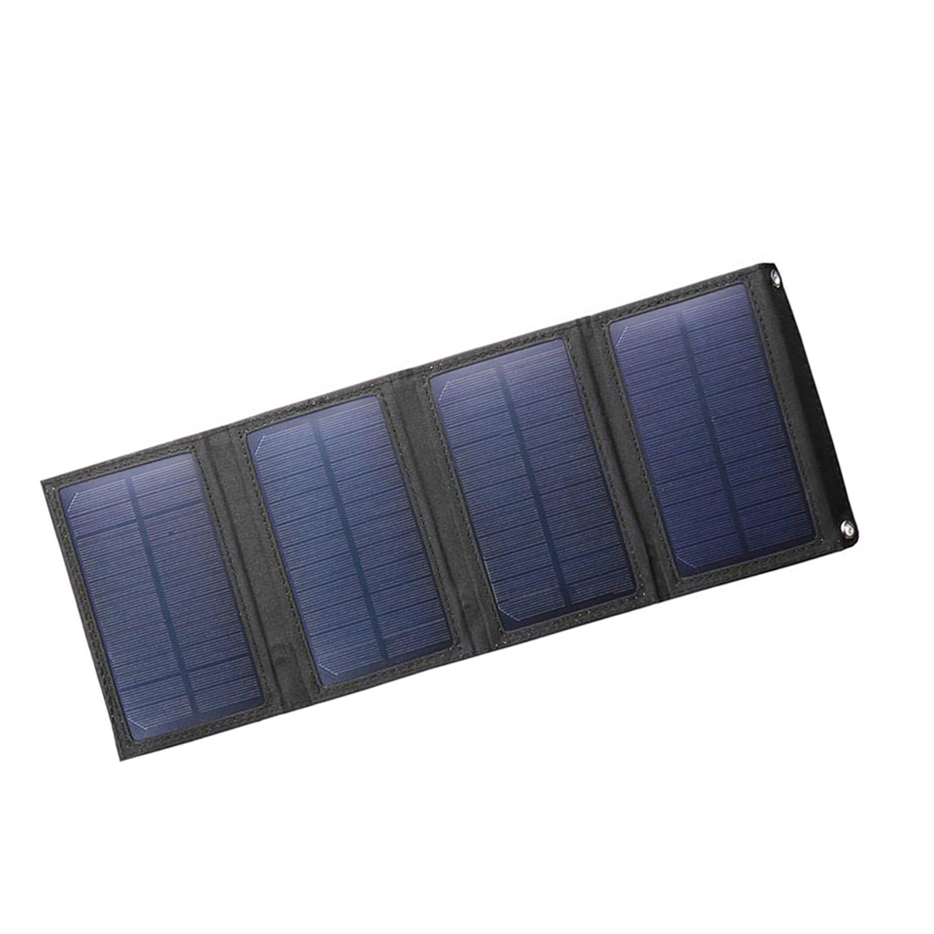 20W High Efficiency USB Solar Charger Outdoor Camping Solar Power Charger Tool