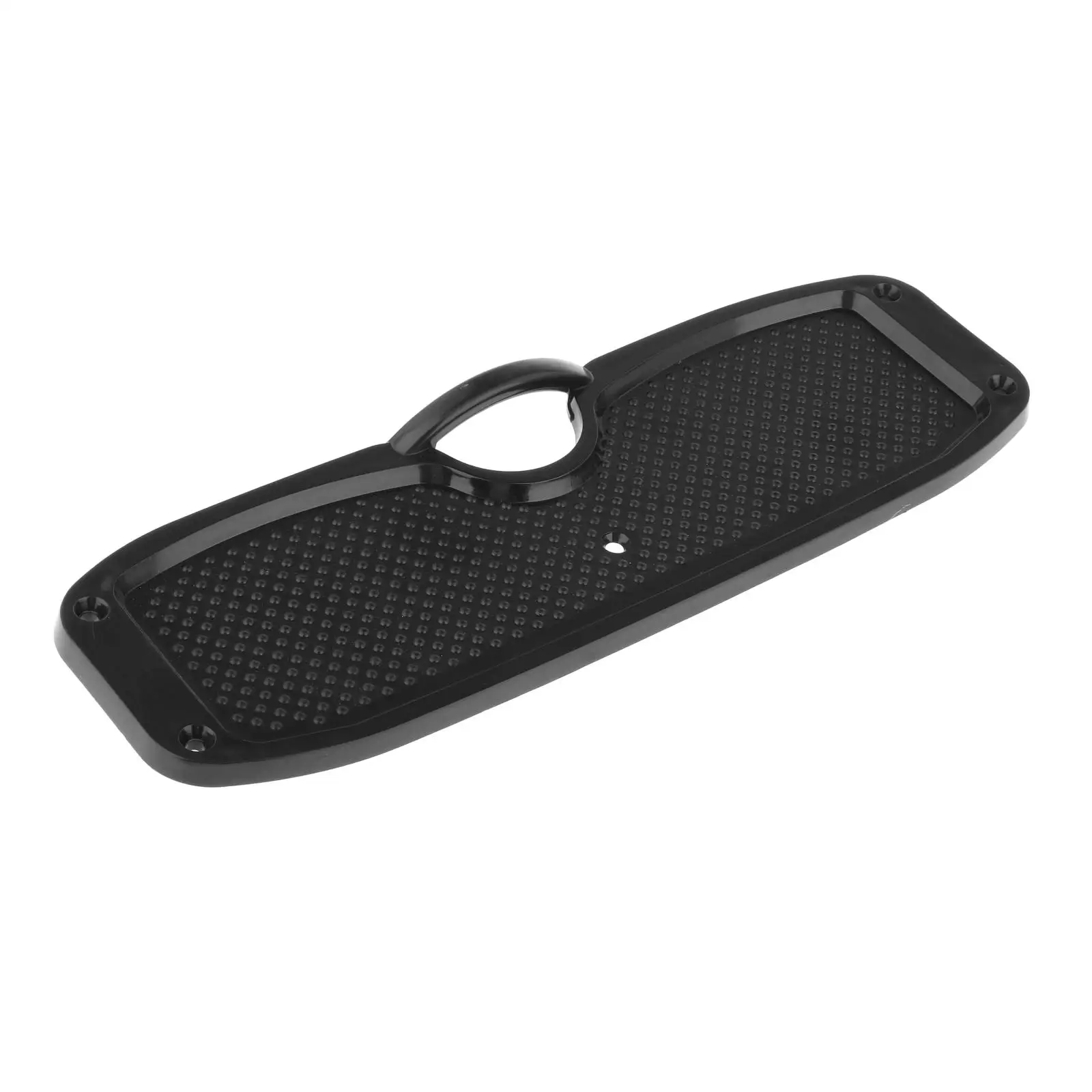 Transom Outboard Plate Protective Pad Plastic for Inflatable Boat Black
