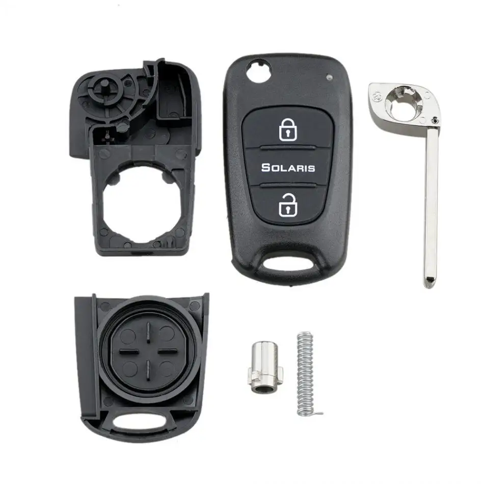 Detalle de la funda de llave de tres botones