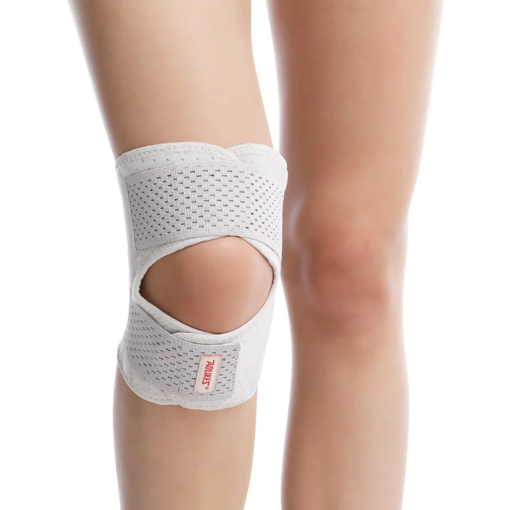 Knee Protector Support Wrap Basketball Fitness Sports Safety Elastic Bandage Pad 