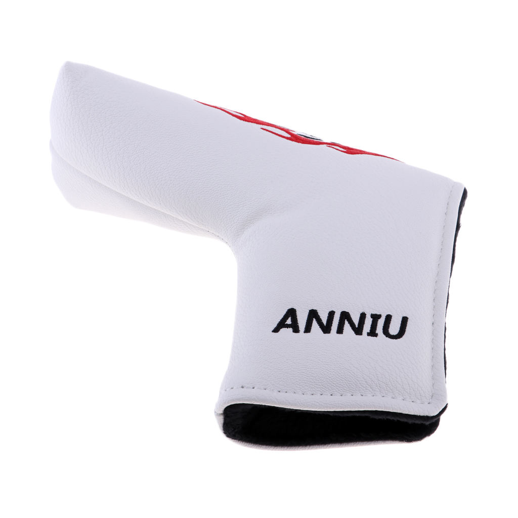 Skull Sticker Golf Putter Club Head Cover Headcover Full Protection for Scotty  