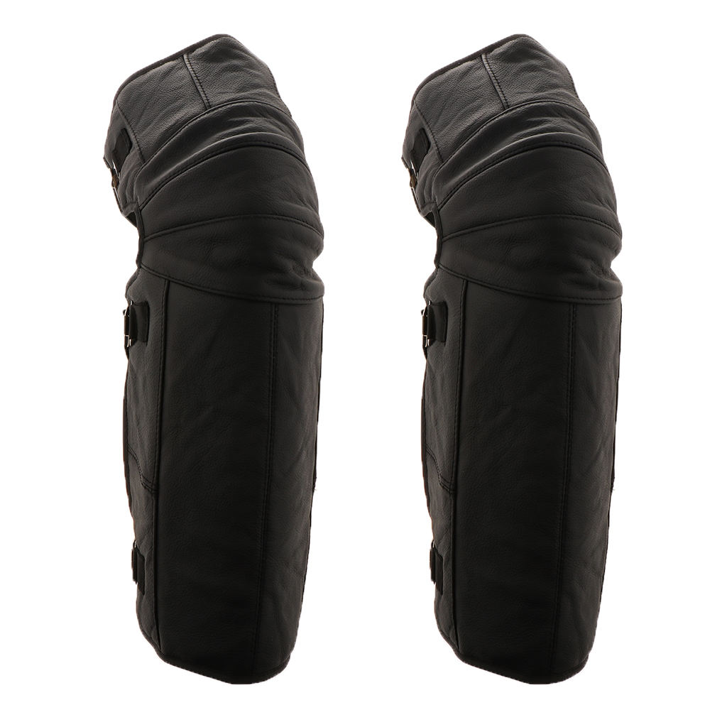 Anti-cold Warm Knee Pads Motorcycle Riding Knee Brace Leg Sleeves Leg Guards Protector Windproof in Winter Long Section