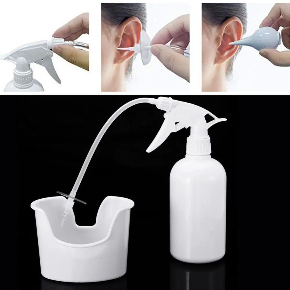 lavar água, Squeeze Bulb, Ear Cleaner, Novo, 500ml
