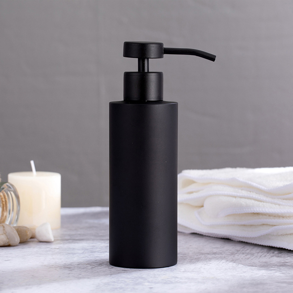 300ml Liquid Dispenser Bottle Bathroom Pump Rust Proof Empty Containers for Kitchen Soaps Shampoo