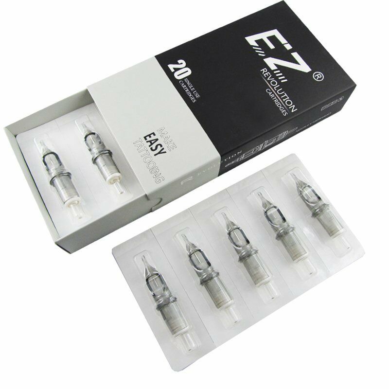 Best of EZ Revolution Cartridge Tattoo Needles #06 0.20mm Round Liner For Tattoo & Microblading Permanent Makeup Eyebrows Eyeliner 20pcs Reviews & Tips