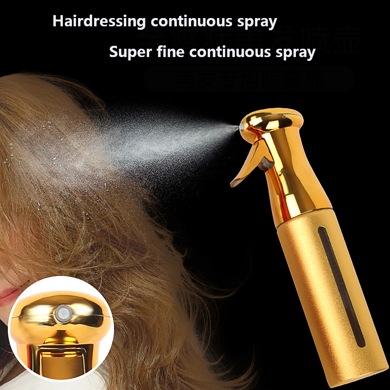 Best of 300ML Mist Spray Cleaning Bottle Salon Hairdressing Colour Continuous High Pressure Water Can Barbershop Tool Reviews & Tips