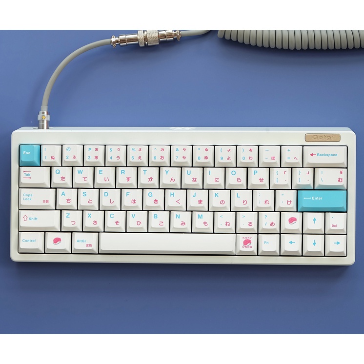 suporte mecânico teclado de perfil keycaps de teclado mecânico de sushi cherry perfil pbt teclas