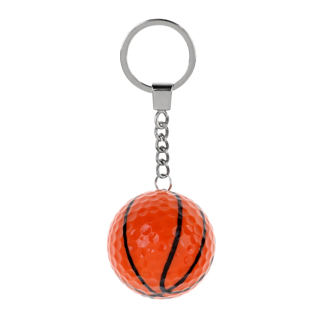 Lightweight Portable Golf Ball Key Chain Golf Key Ring Cute Purse Bag Pendant Decoration Golf Accessories