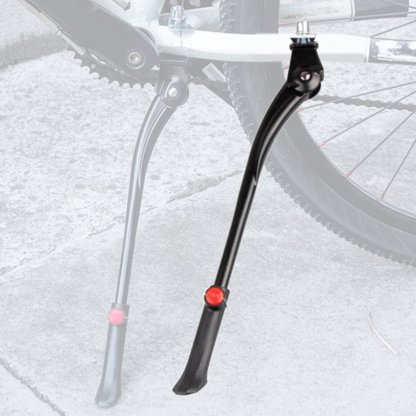 Bike Stand Black Support Bike Side Kickstand for Road Bike Bicycle Accessories MTB Mens Kids