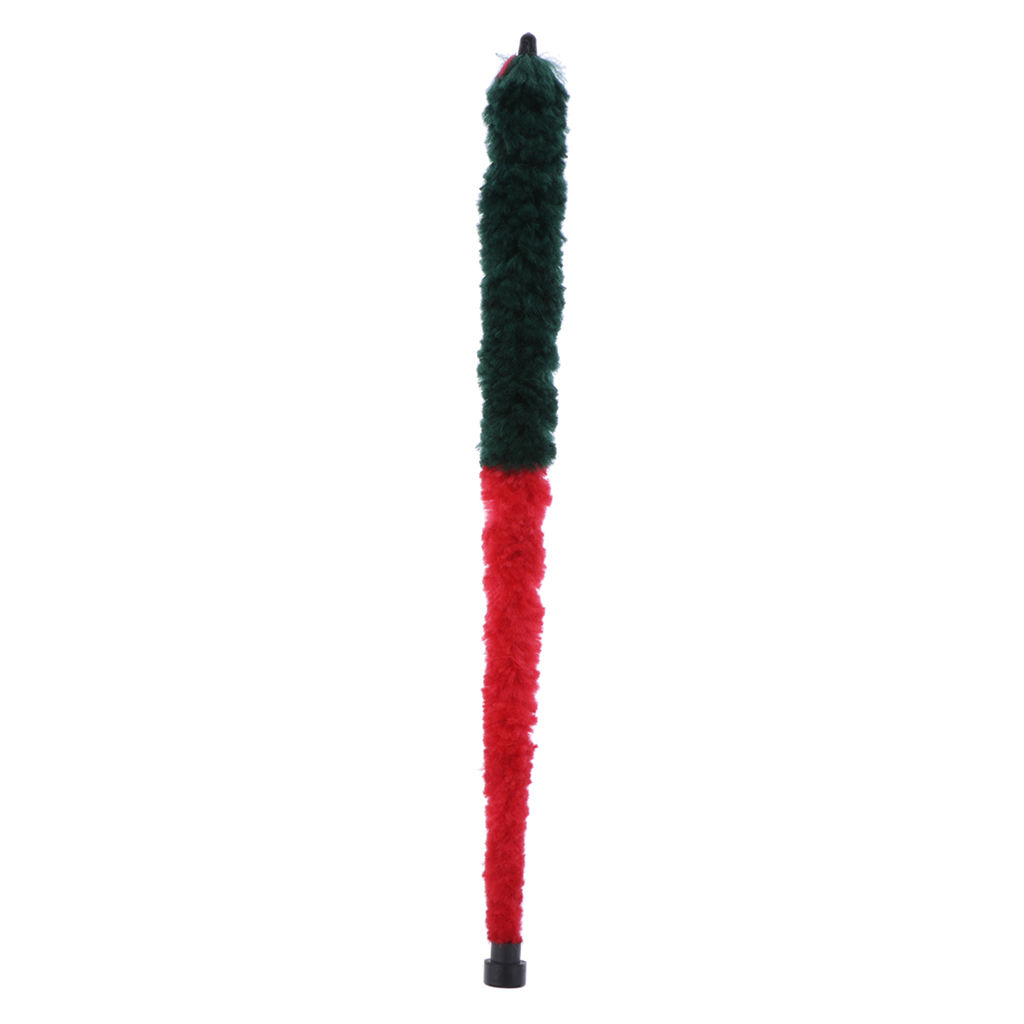 Saxophone Cleaning Brush Soprano Saxophone Accessory Protection Sax Red & Green