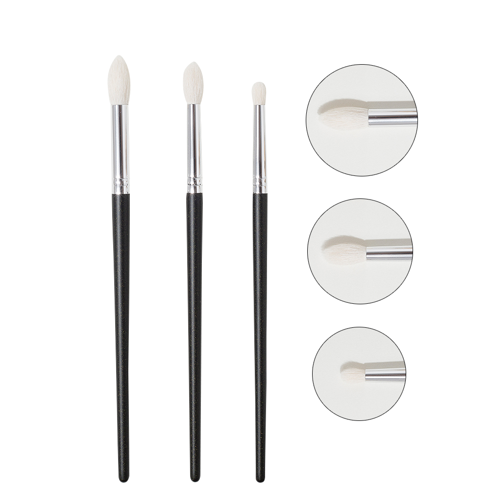 Best of Shinedo 3 Pcs Goat Hair Tapered Crease Blending Brush Eyeshadow Make Up Cosmetic Kit Maquiagem Smudge Eye Makeup Brushes Reviews & Tips