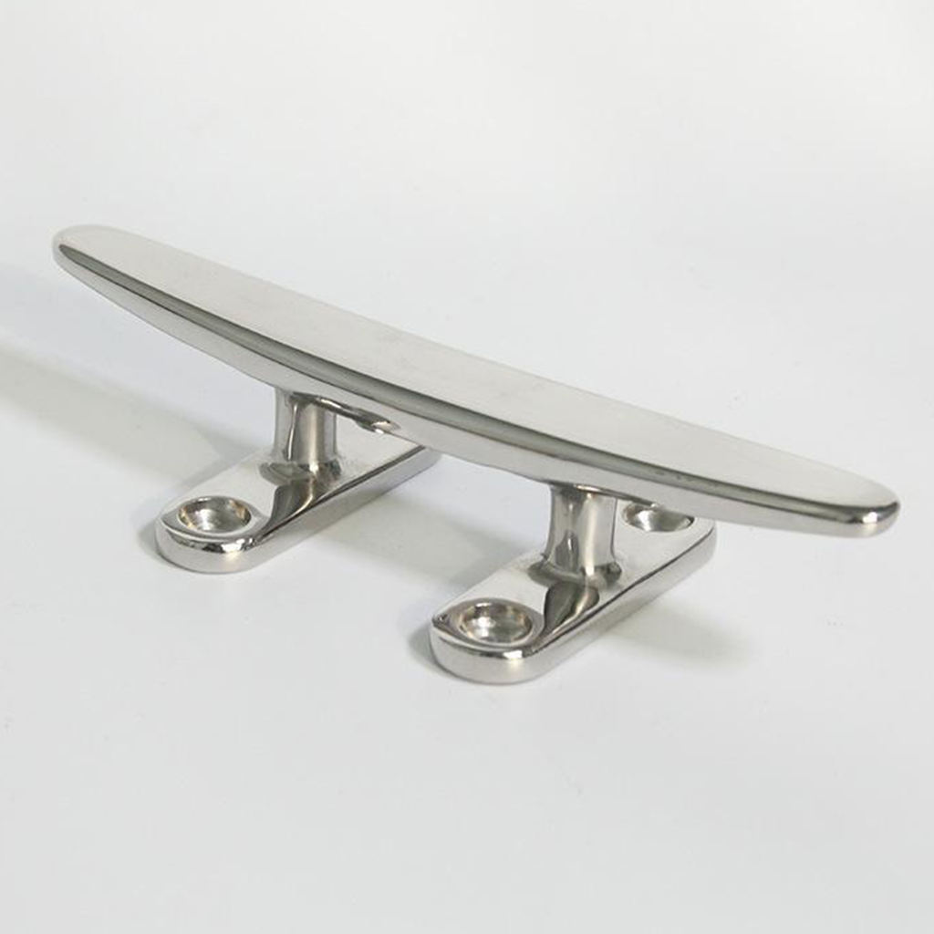8 inch 316 Stainless Steel Boat Dock Cleat Anti-Corrosion Well Polished for Rope tie