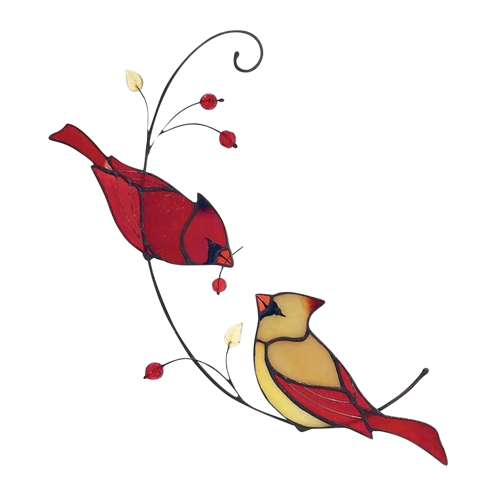 Wall Art Bird Sculpture ing Cardinal Sculpture Ornaments for Valnetine`s Day