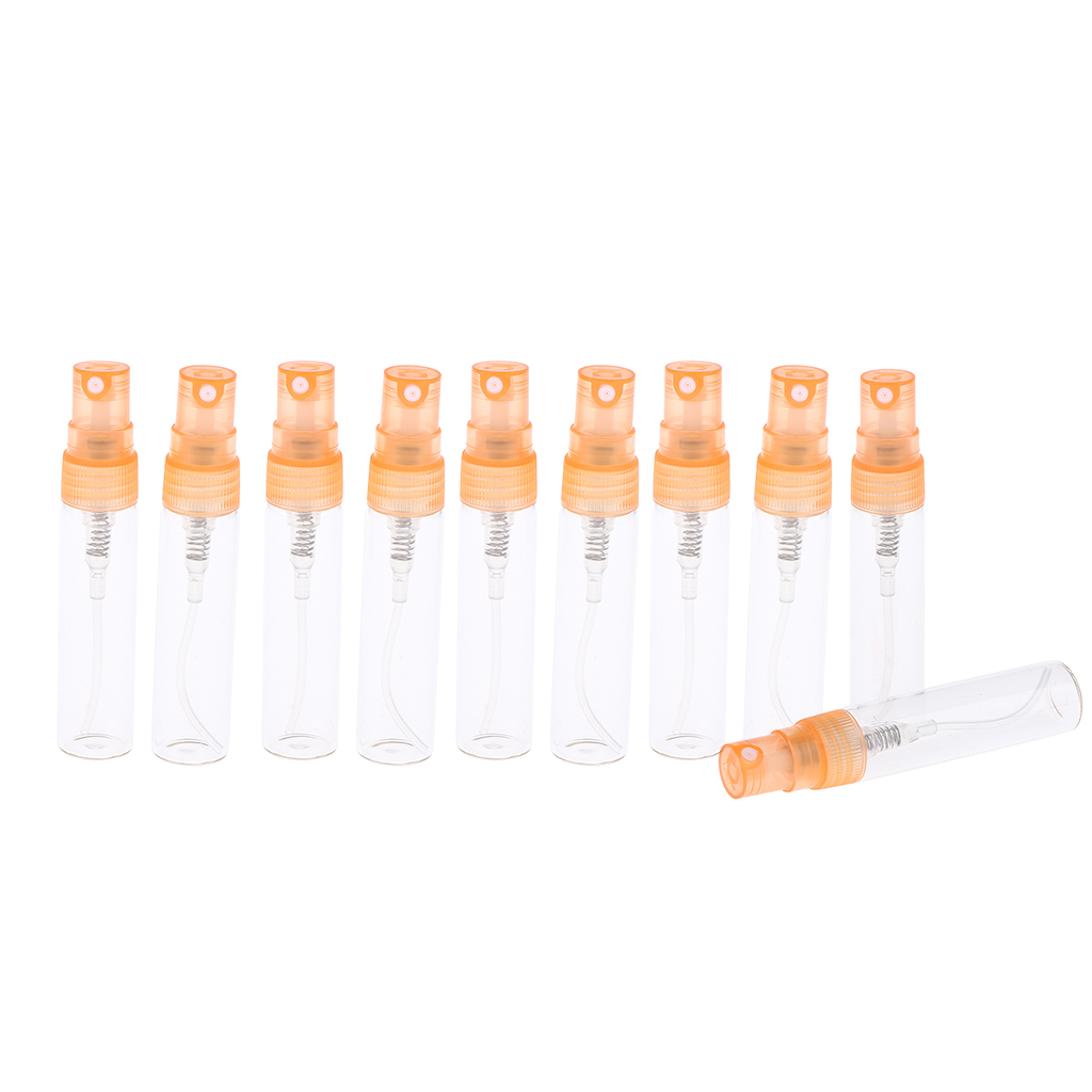 5/10mL Mini Portable Spray Bottles Atomizer 10Pcs for Perfume Cologne Splash