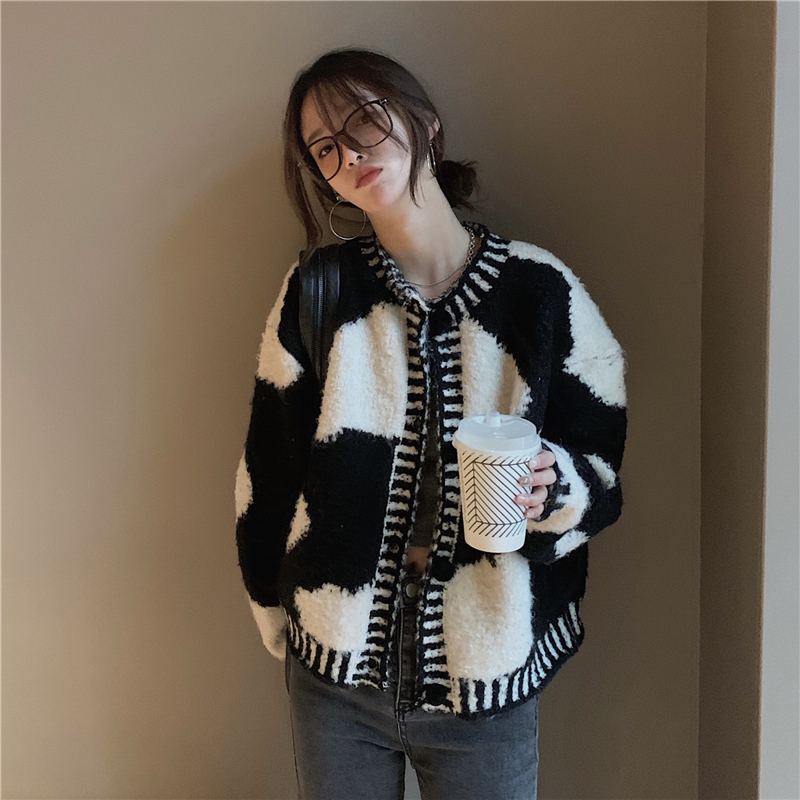 Thick Sweater Cardigan Female 