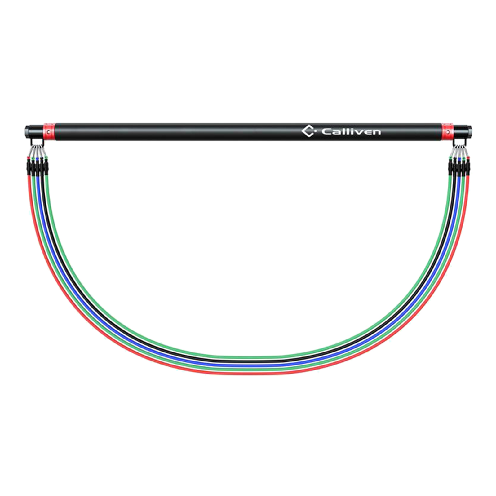 Portable Pilates Bar Stick Adjustable Exercise Bar Resistance Band for Yoga Gym