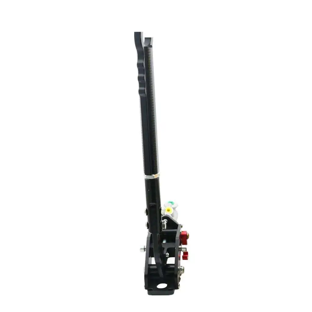 Hydraulic Handbrake Universal E-Brake Racing Parking Handbrake Vertical Position Adjustable with Anti-Slip Handle Black