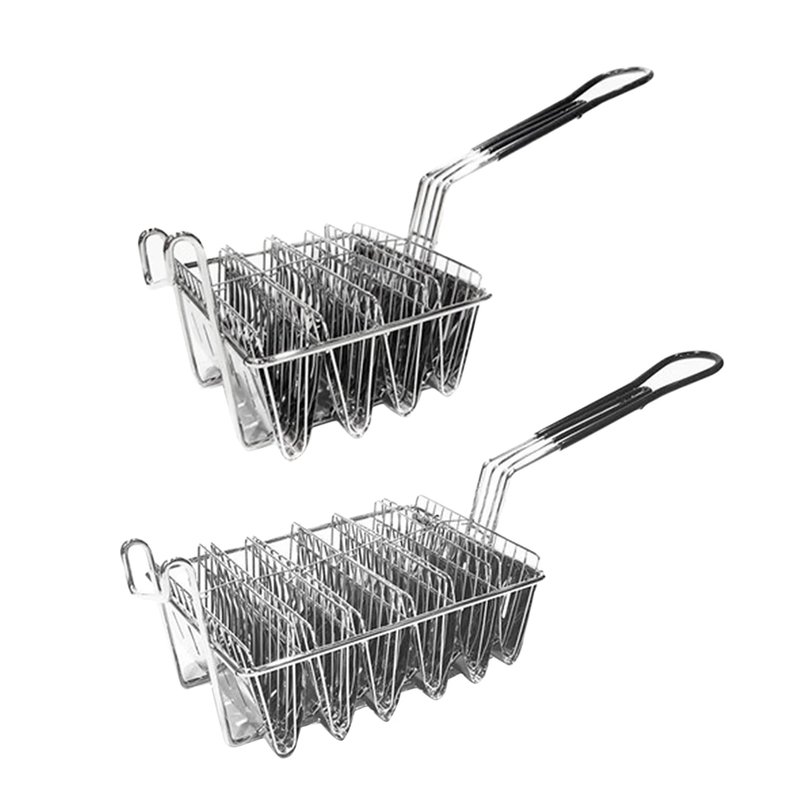 Taco Deep Shell Fryer Taco Holder Basket with Grip Handle, Practical Kitchen Supplies