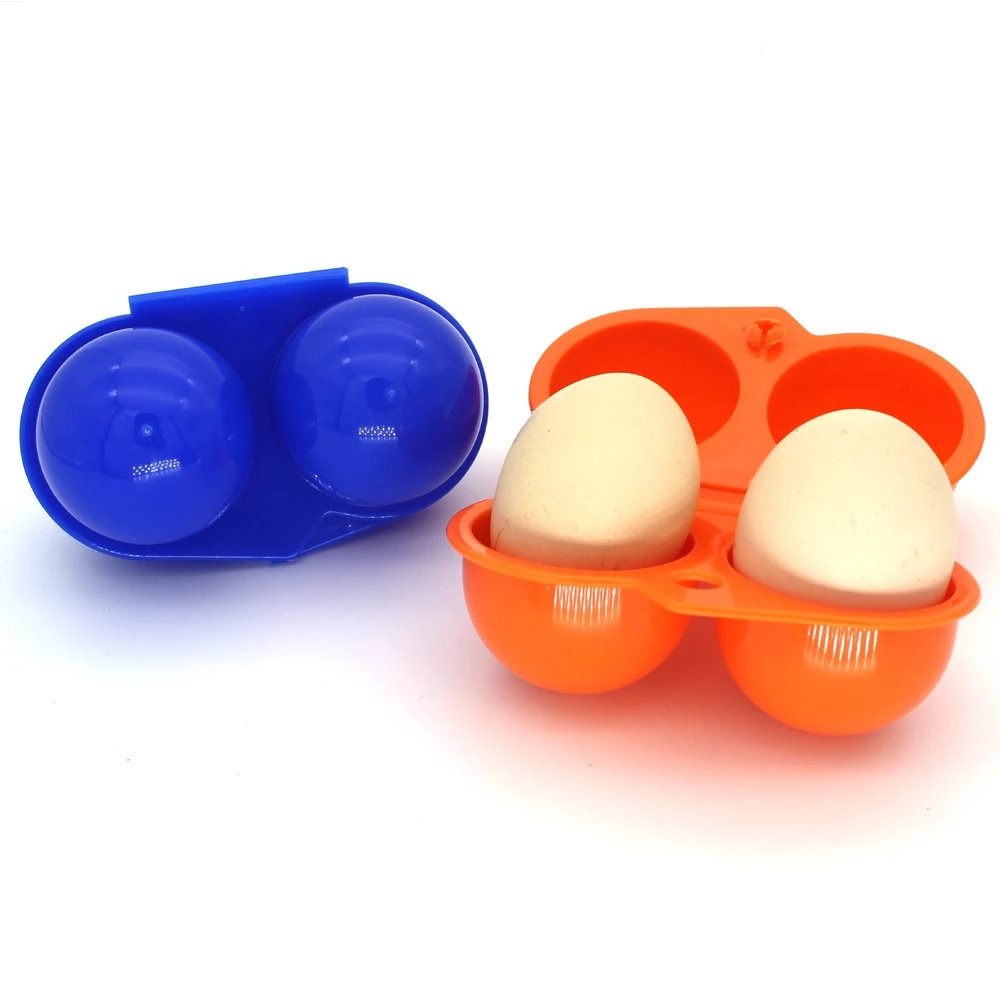 Portable 2/4/6/12 Egg Container Holder Outdoor Camping Eggs Carriers Storage Box 