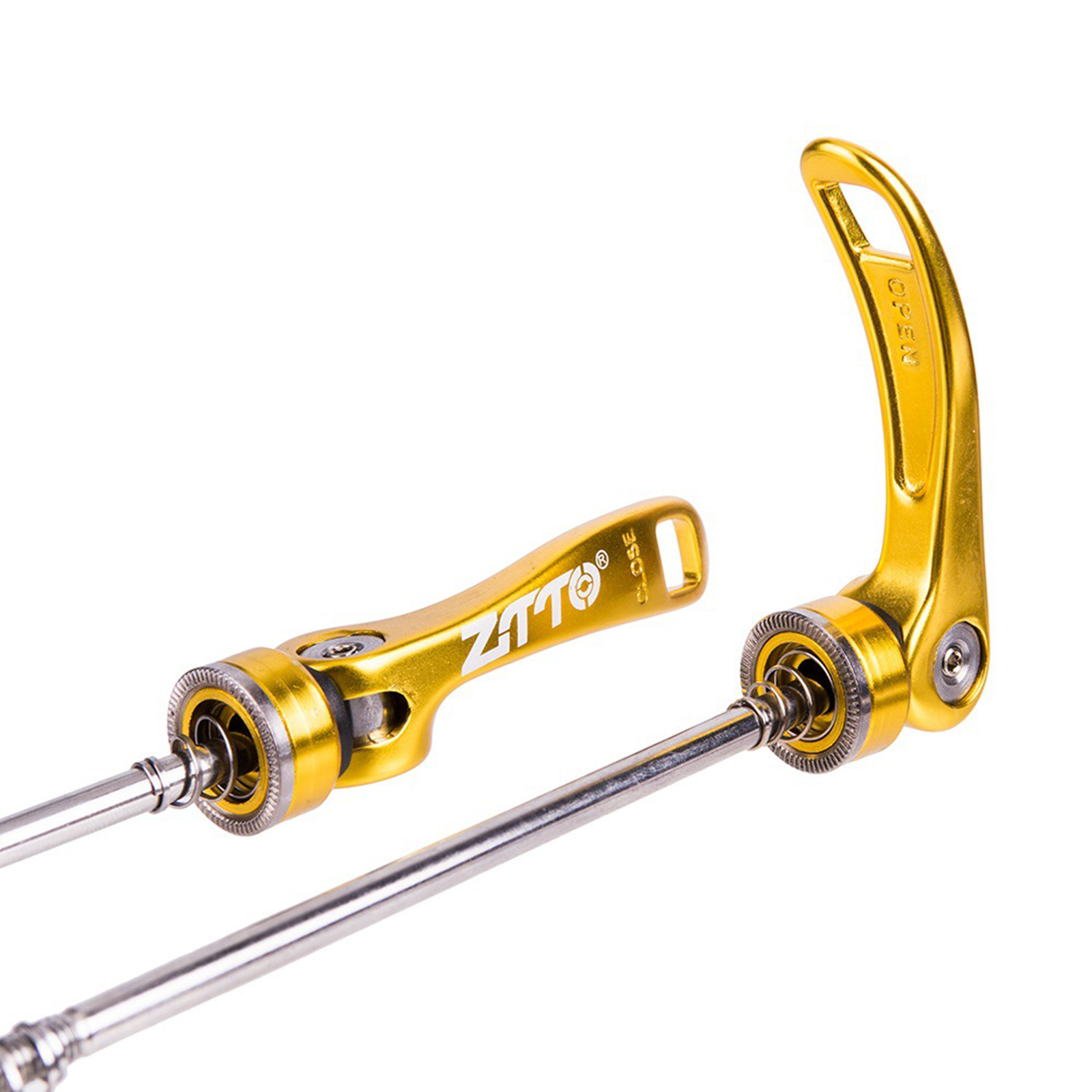 2pcs Mountain Bike Axle Quick Release Wheel Front and Rear Skewers Hubs Wahoo Thru To Adapter Bmx Wheel Mtb Extender