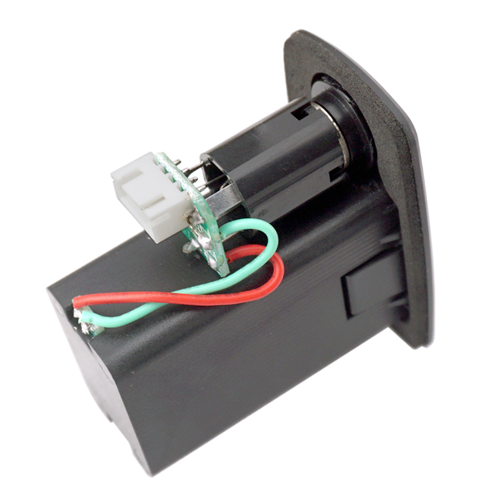 ABS 9V Battery Holder Case Box Compartment Cover For Active Guitar Bass Parts Pickup Replacement