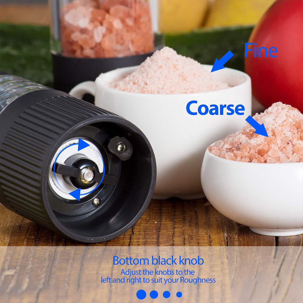 elétrico shaker fácil controle ajustável coarseness cozinha