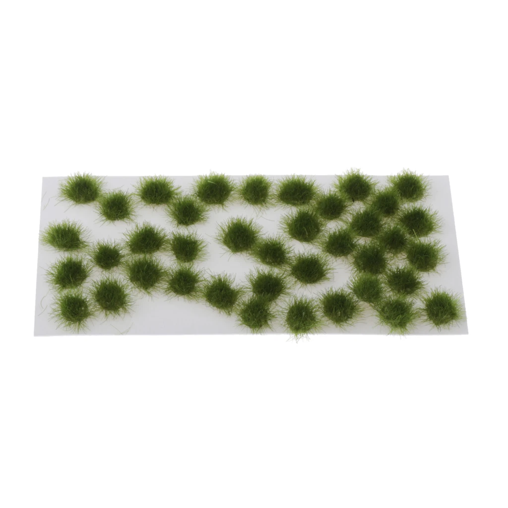 5mm Self Adhesive Static Grass Tufts Scale 1:72 1: 48 1:35 Mountain Tuft Meadows