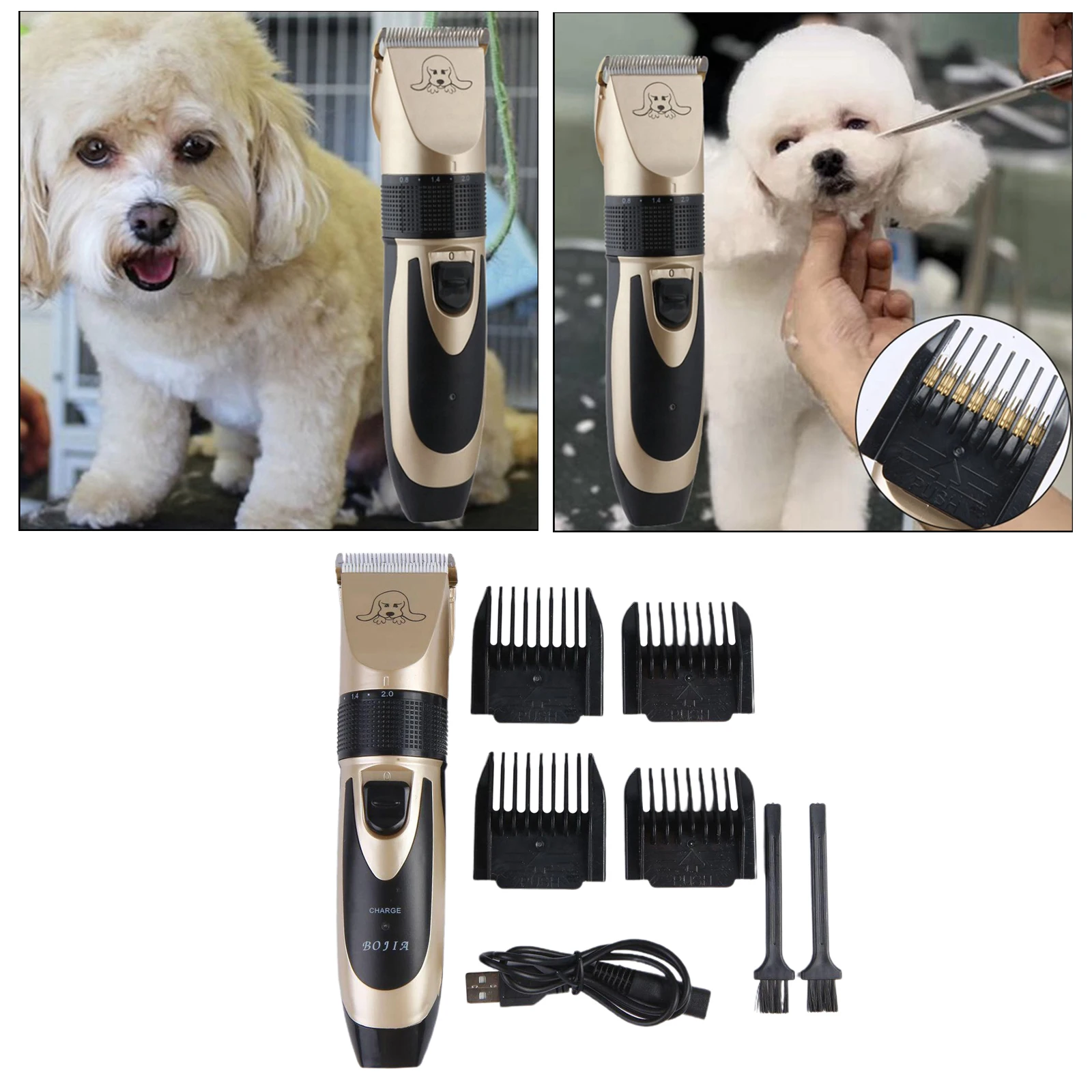 Pet Hair Thick Coats Clippers Trimmers Set for Dogs, Cats,Other Pets Animals