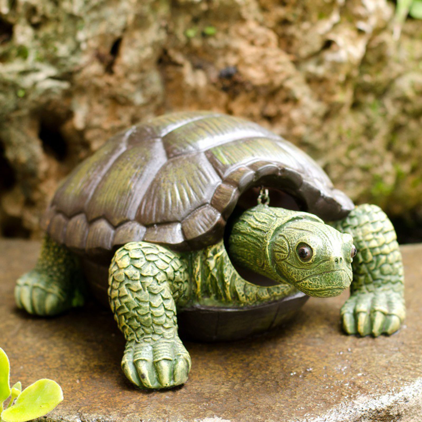 Realistic Turtle Animal Patio Lawn Decor Turtle Garden Statue Garden Ornaments Fairy Garden Yard Lawn Home Art Decoration