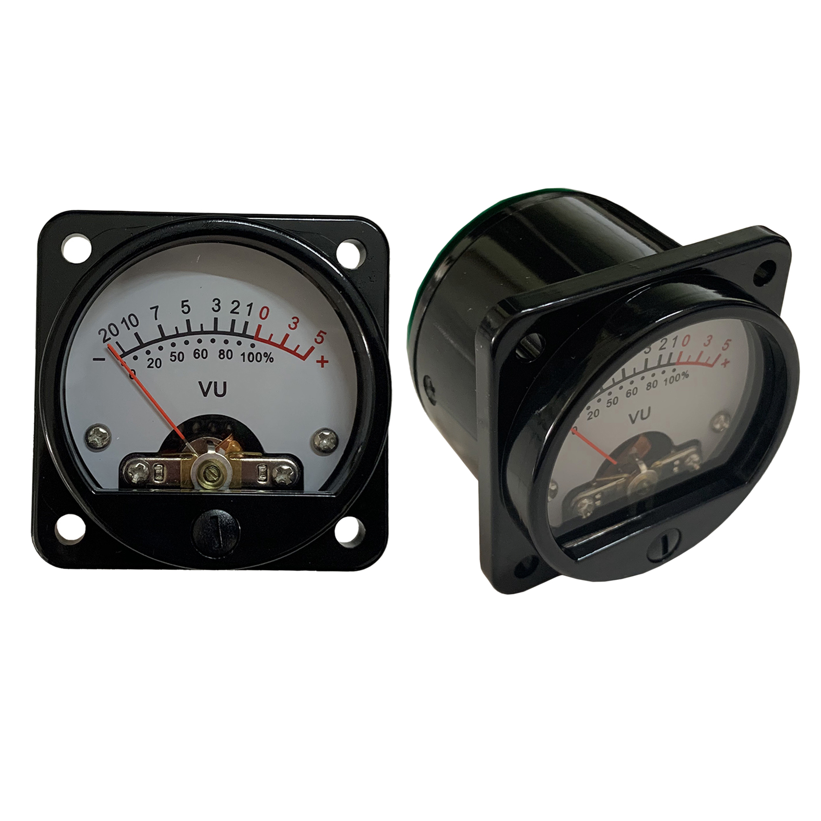 2x Analog VU Meter Panel Kit DB Decibel Level Tester Warm Backlight Recording Amplifier CQ-45W