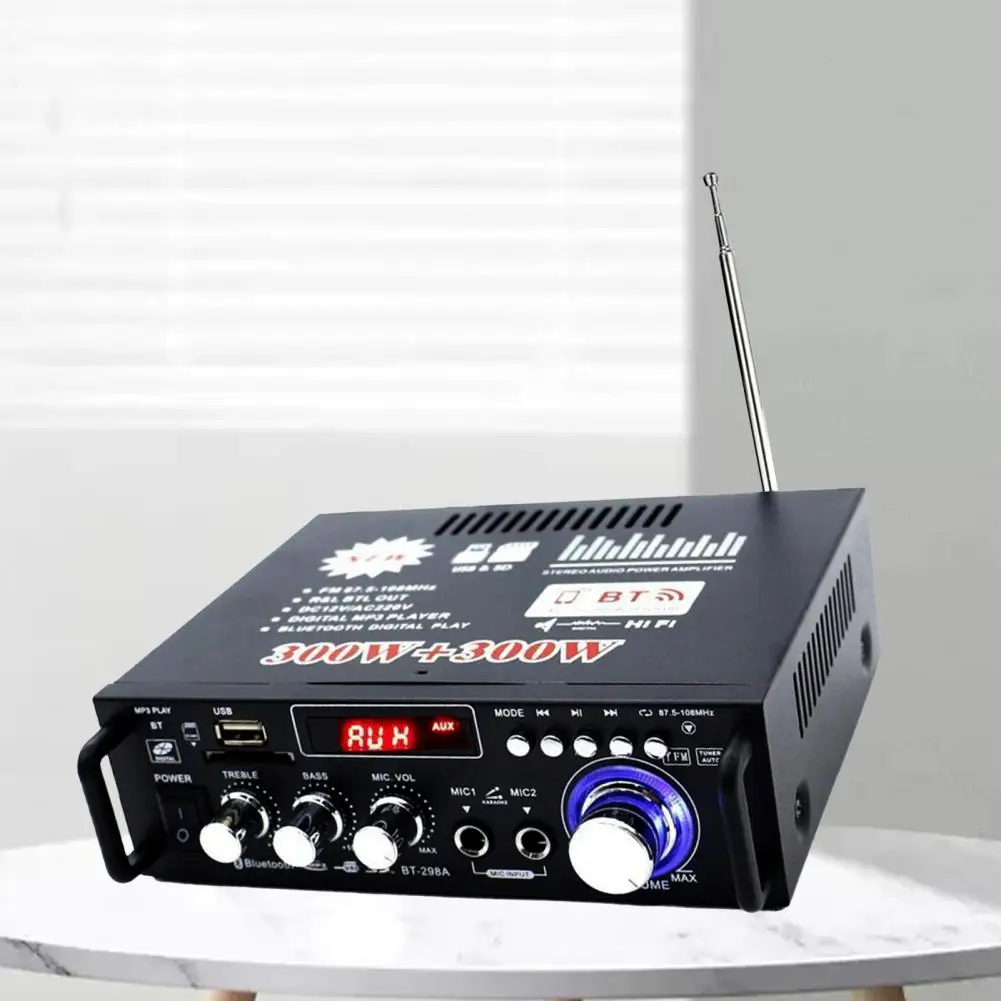 Amplificador de Potência para Casa, BT-298A, Prático
