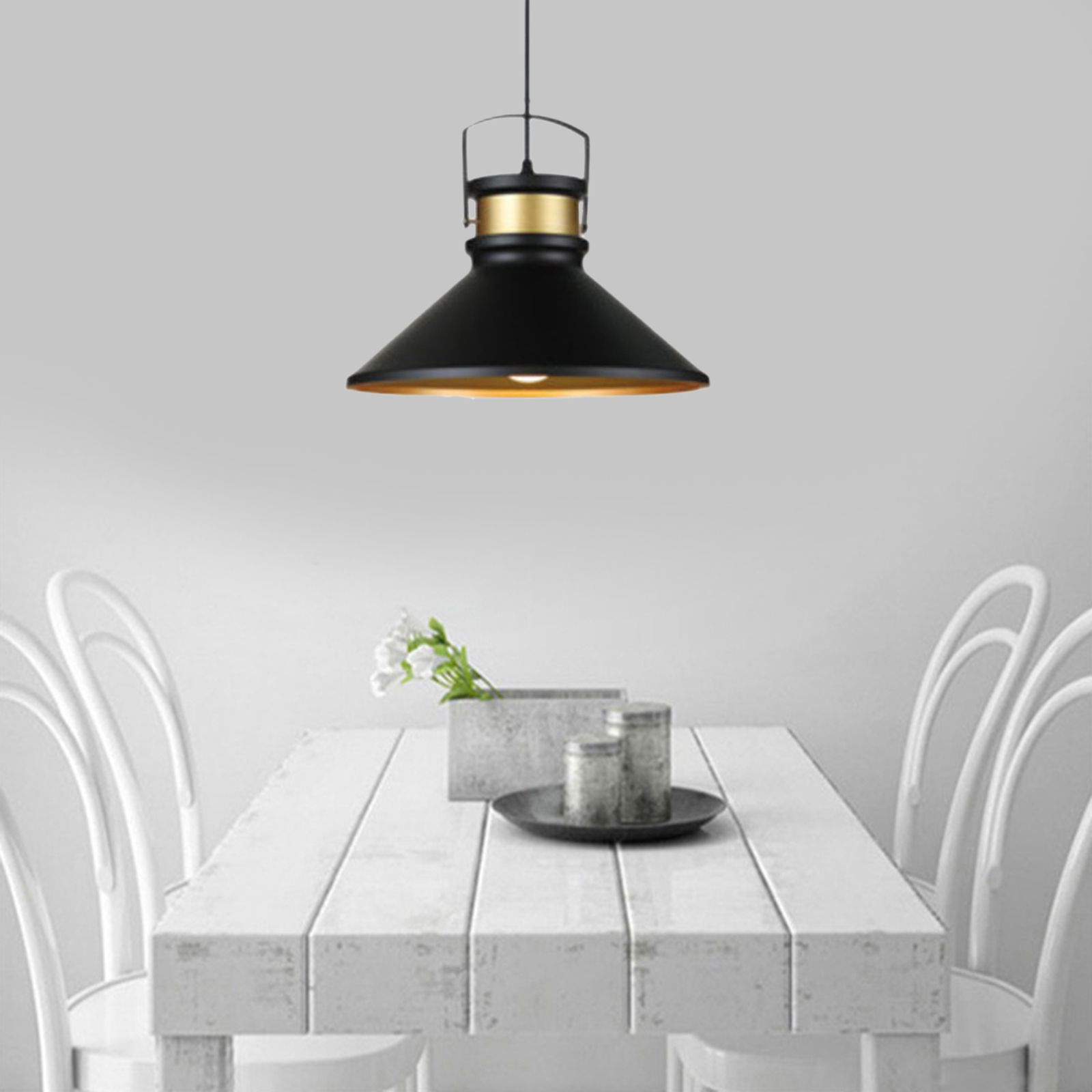 Industrial Style Lampshade Metal Light Shade Art Lighting Fixture Cover Home