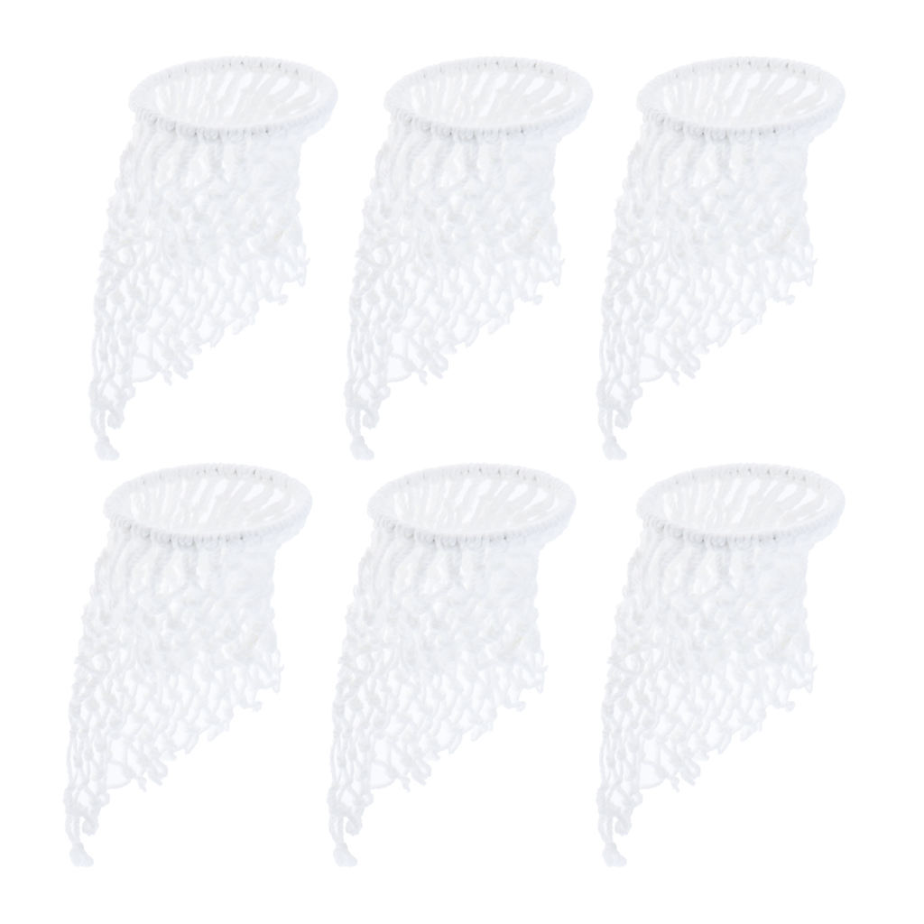 6pcs / Set Billiards Billiard Table Cotton Mesh Net Bags Pockets Accessory