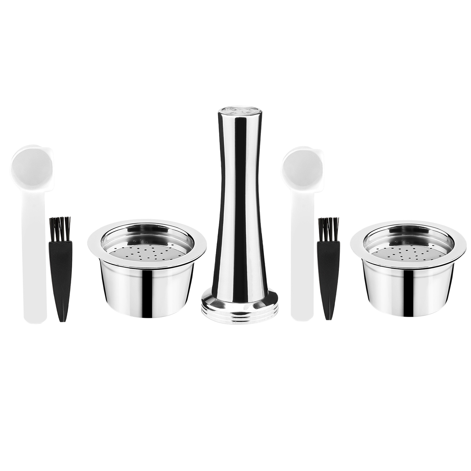 Stainless Steel Coffee Capsules  Set Fit For ALDI /  / K FEE