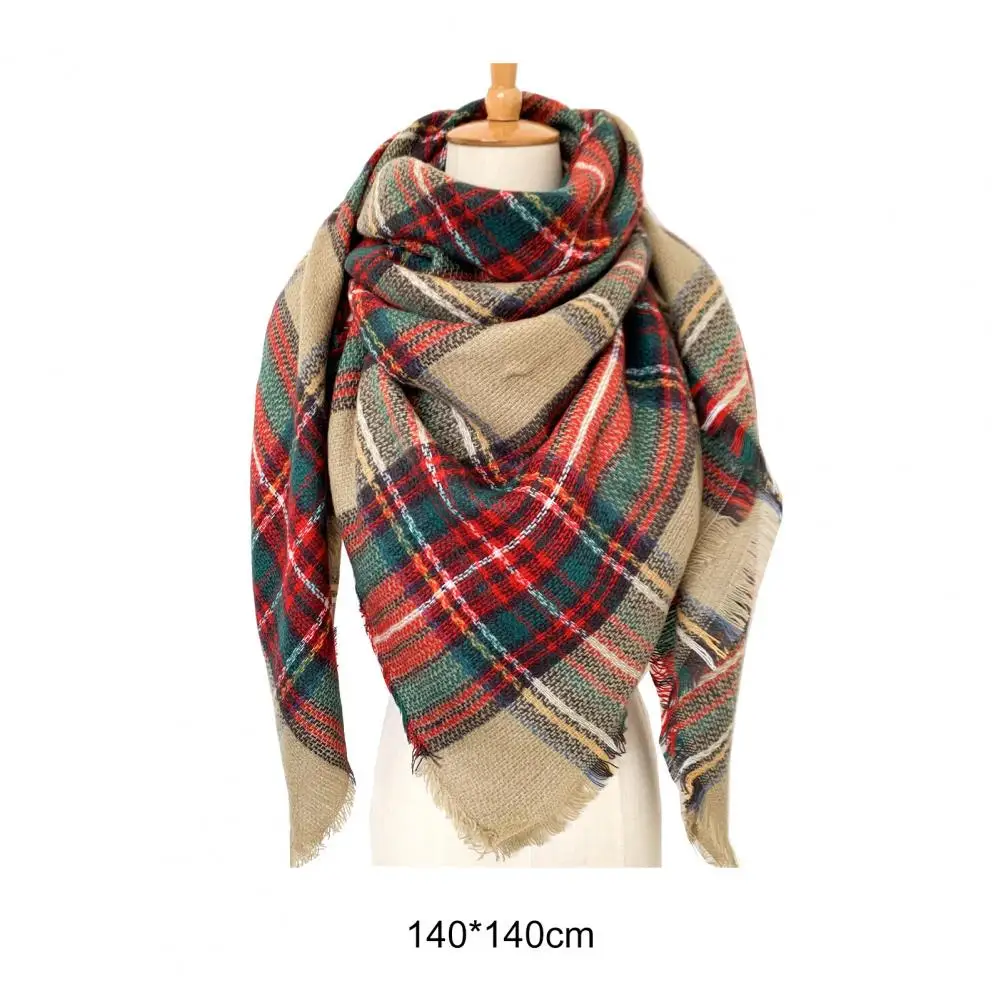 Multi-color  Stylish Multi-function Long Warm Shawl Comfortable Scarf Wrap Washable   for Gift mens infinity scarf