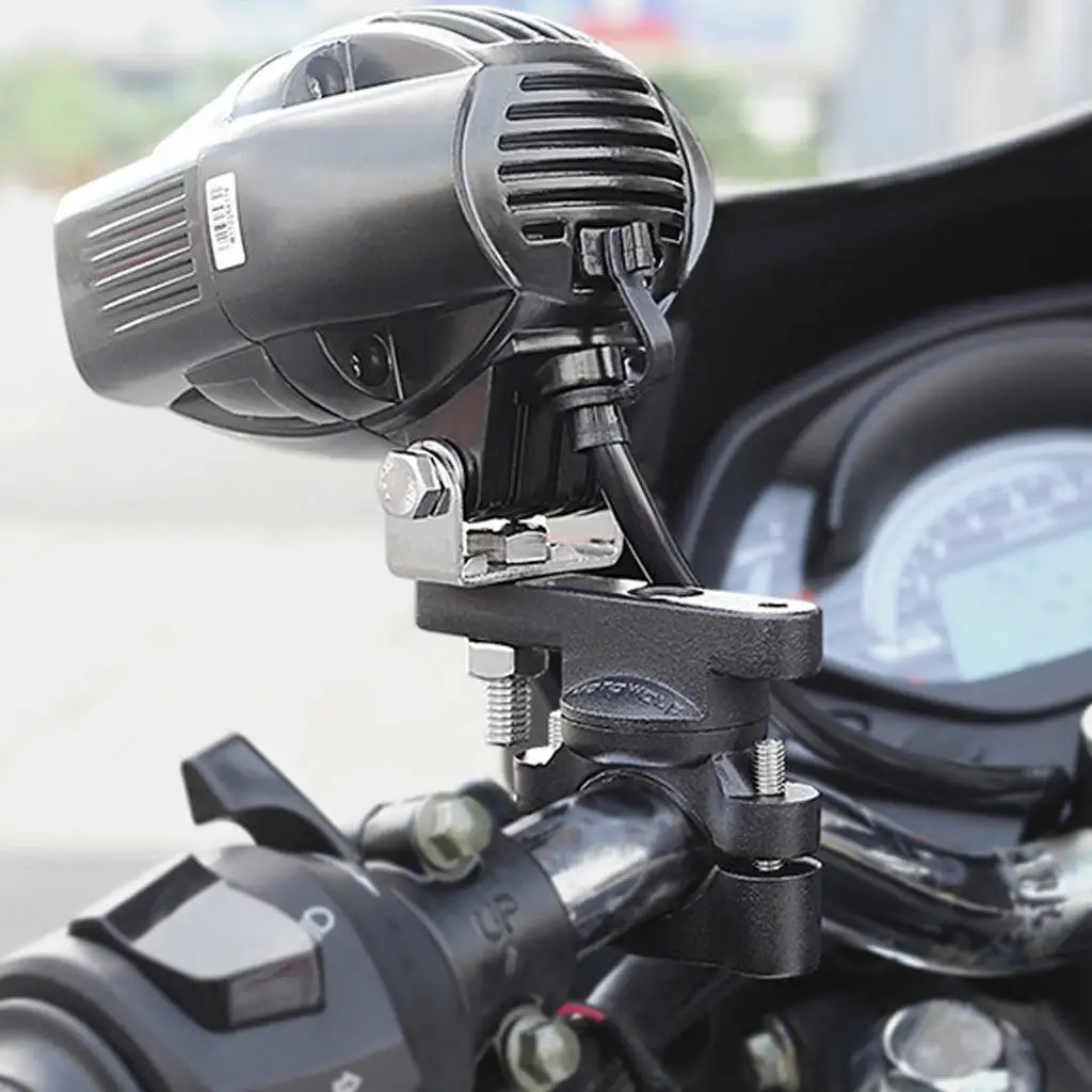  Motorbike Rearview Mirror Rotatable Extended Bracket Holder Mounts