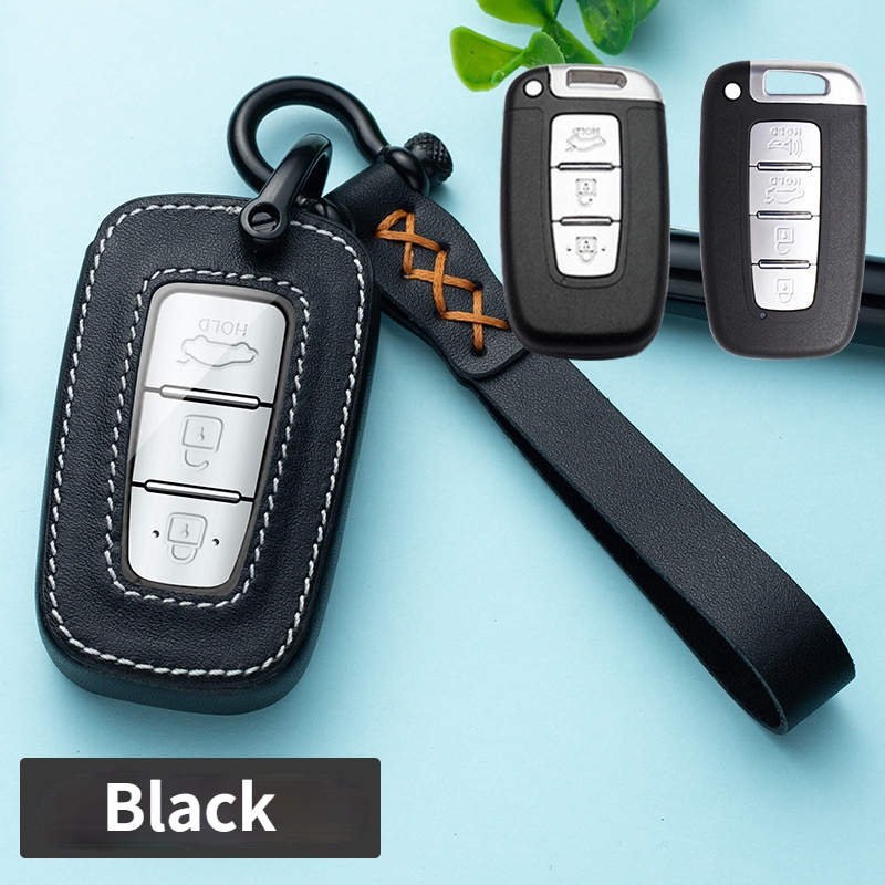 Cover chiave telecomando per Hyundai Solaris HB20 Veloster SR IX35 Accent Elantra i30 per KIA RIO K2 K3 - H6e41b6a8bad34651ba4dcd7e19448c32Z