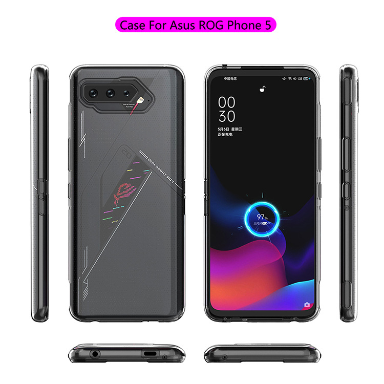 para Asus Rog Telefone Caixa Grossa 50 Pces 5 0.8mm Tpu 7 Cheap Caso de telefone & Covers