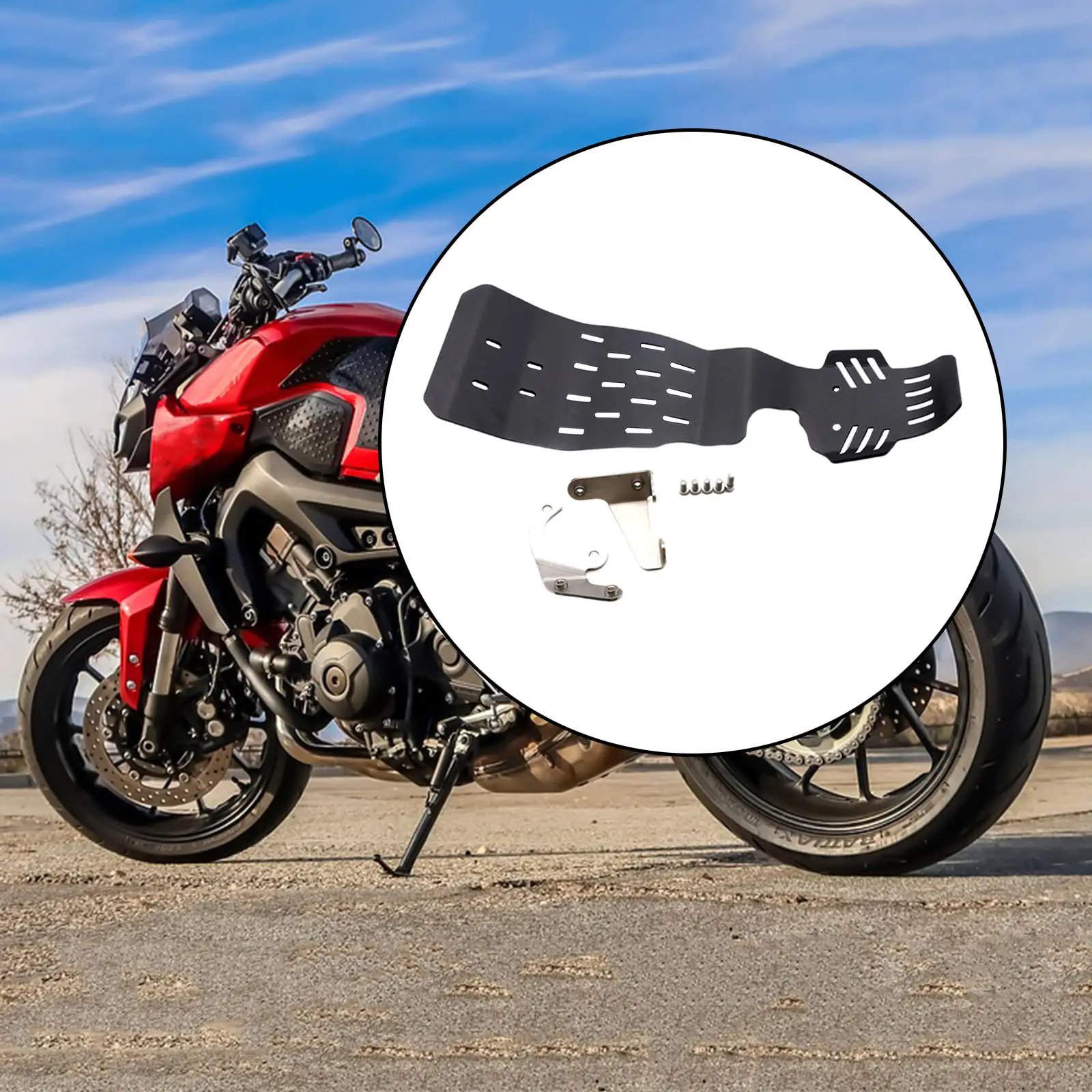 Motorcycle Engine Base Chassis Guard Cover Bumper Protector Skid Plate Fits for Ducati Scrambler 800 Scrambler800 2015-2021