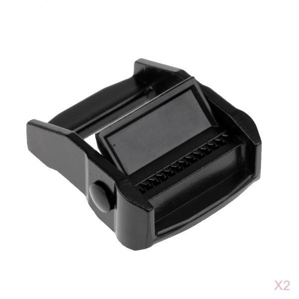 2 Pieces 38mm Roof Rack Tie Down Straps Cam Buckle for Webbing Max Load 500kg Luggage Kayak Board Surf