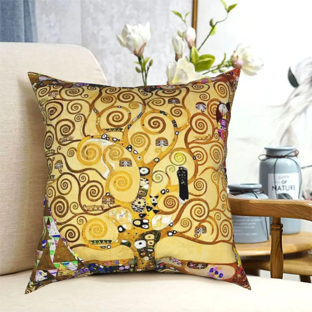 NEW 18" 45CM KLIMT TREE OF LIFE FROM STOCLET FRIEZE TAPESTRY CUSHION COVER 3022 