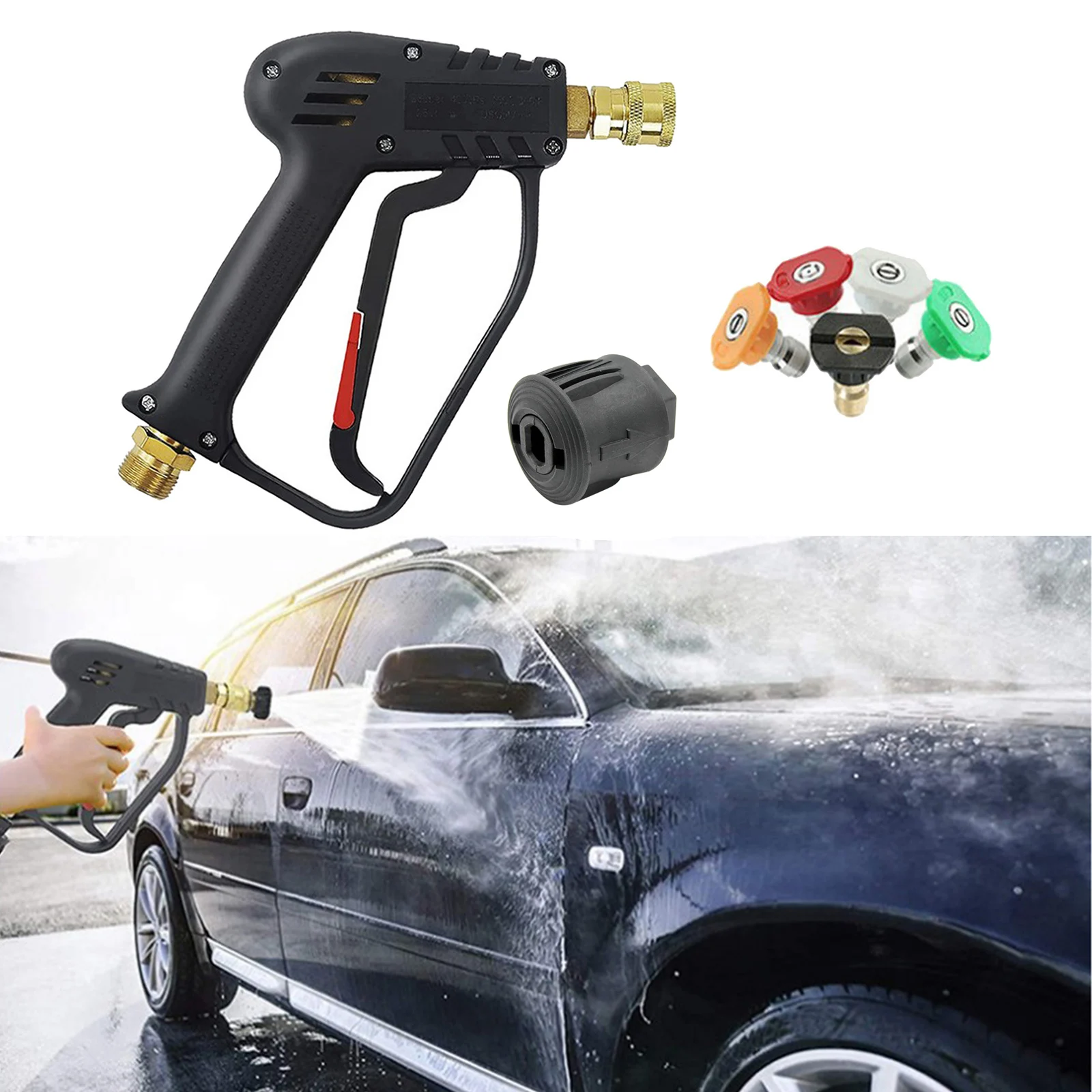 Professional Pressure Washer Gun Quick Connector for Nilfisk Hose Car Washer