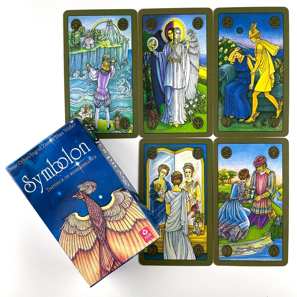Classics Article New 2021 Style Symbolon Tarot High Quality Special Board Games Oracle Tarot Cards with PDF Guide Book </span><span style